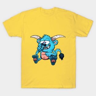 Cute Blue Monster T-Shirt